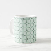 レトロFab Mug、Green コーヒーマグカップ (正面左)
