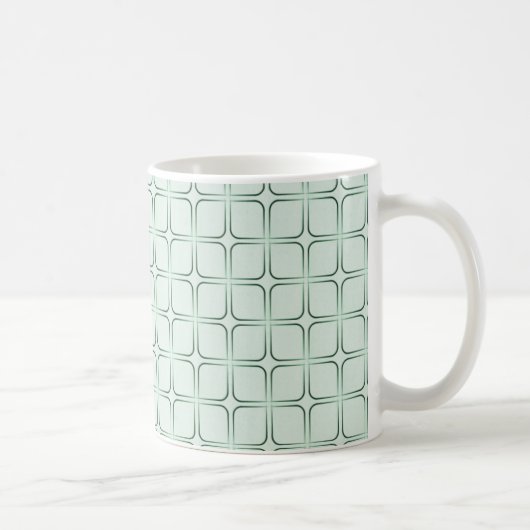 レトロFab Mug、Green コーヒーマグカップ (右)