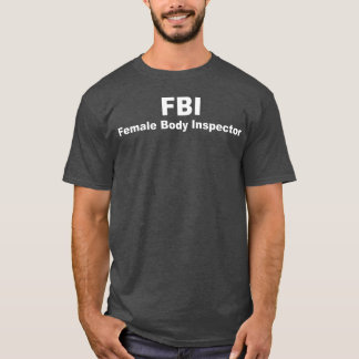 レトロFBI 女性身体検査官Tシャツ Tシャツ