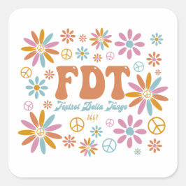 レトロFDTフォクトロットデルタタンゴ スクエアシール