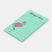 レトロFlamingo To Doリスト投稿ItノートGift ポストイット (アングル)