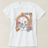 レトロGifのカインドネスシャツを選択、種類を選択 Tシャツ (デザイン正面)