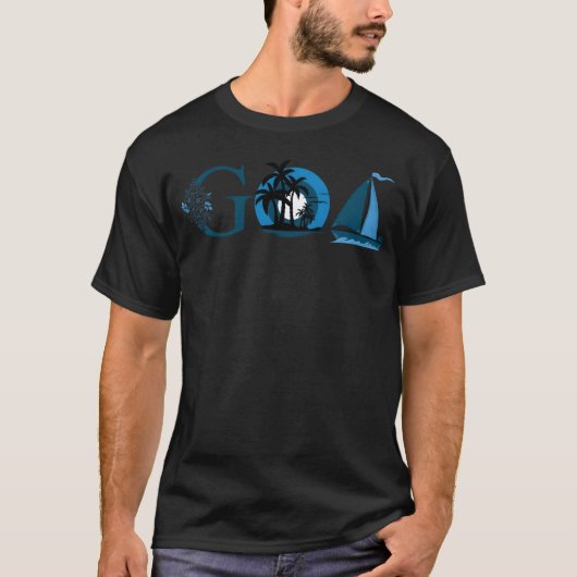 レトロGOAへの愛を表現 Tシャツ (正面)