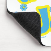 レトロGroovin' For Jesus Christian Mouse pad マウスパッド (コーナー)