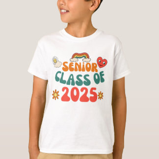 レトロGroovyシニア25クラス2025卒業 Tシャツ