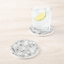 レトロGROOVYディスコボールブライダルシャワー砂岩