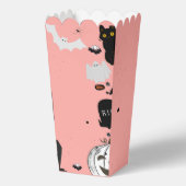 レトロGroovyハロウィンスプキー1歳の誕生日 フェイバーボックス (裏面)