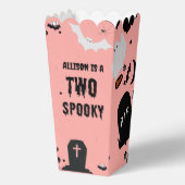 レトロGroovyハロウィンスプキー1歳の誕生日 フェイバーボックス (正面)