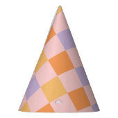 レトロGroovyハロウィーン最初の誕生日パーティハット パーティーハット (左)