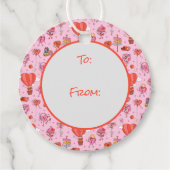 レトロGroovyバレンタインマンガ フェイバータグ (正面)