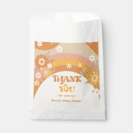 レトロgroovyベビー70sフローラ感謝していユー フェイバーバッグ