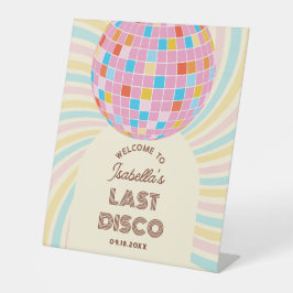 レトロGroovy最後のディスコバチェロレッテへようこそ 台座サイン