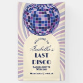 レトロGroovy最後のディスコバチェロレッテへようこそ 横断幕 (縦)