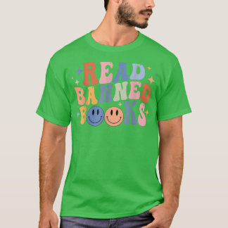 レトロGroovy禁止読本おもしろい読書本L Tシャツ