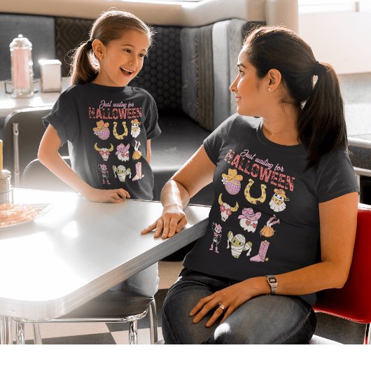 レトロGroovy美学の例題ウェスタン Tシャツ