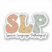 レトロGroovy言語病理学者SLP シール (正面)