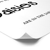 レトロGroovy – ゲームのデイジー数を推測 ポスター (角)