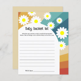 レトロGroovy -ベビーバケットリスト