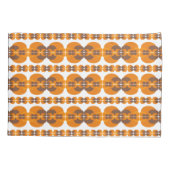 レトロGroovy 60の70のバブルのパターン 枕カバー (裏面)