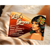 レトロGroovy 60s 70s招待状 招待状