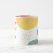 レトロGroovy 70をテーマにした私のダーリングは魔法 マグカップ (中央)