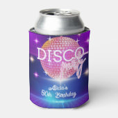 レトロGroovy 70sディスコボール誕生日パーティー 缶クーラー (缶正面)