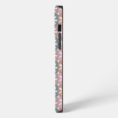 レトロGroovy 70sデイジーモノグラム iPhoneケース (左側面)