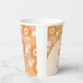 レトロgroovy fiveはvibe 5の誕生日である 紙コップ (右)