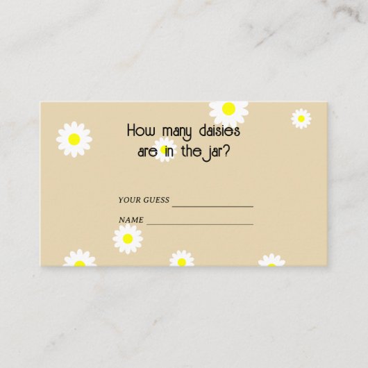 レトロGroovy - jar内のデイジー数 エンクロージャーカード (正面)