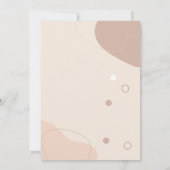 レトロGroovy Lets Disco 30th誕生日パーティー 招待状 (裏面)