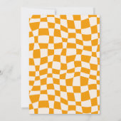 レトロGroovy Let's Get 不気味ハローウィンパーティInv 招待状 (裏面)