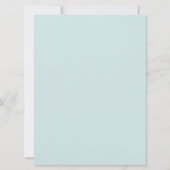 レトロGroovy NineはVibe誕生日の招待状 招待状 (裏面)