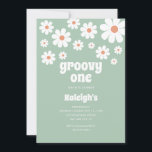 レトロGroovy One 70のスタイル誕生日招待状 招待状<br><div class="desc">祝お尻と2010年12月10日ファンキー生誕会の。風変わりでおもしろいを愛するボホタイポグラフィと皆のシックなお気に入りのヴィンテージカラーを搭載。</div>