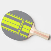 レトロHI VISボードストライプの名前 卓球ラケット (横)