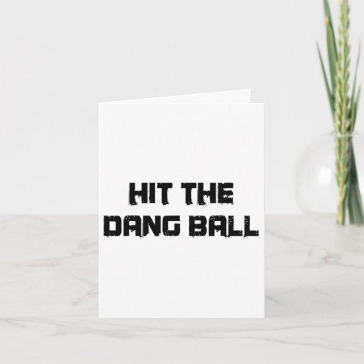 レトロHit The Dang Byll – コピー カード (正面)