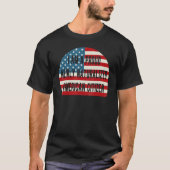 レトロIは新しく帰化し誇りを持ったたアメリカの都市である Tシャツ (正面)