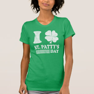 レトロI Love St. Patrick's T Shirt Tシャツ