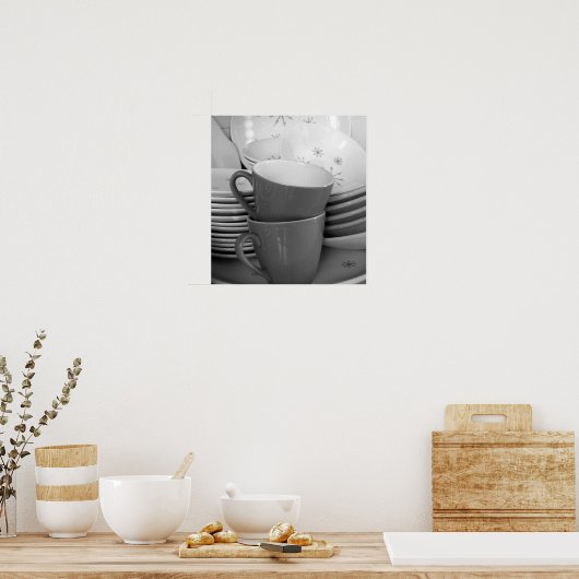 レトロIV ポスター (キッチン)