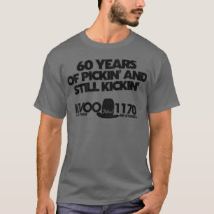 レトロKVOO 1170タルサ無線局 Tシャツ