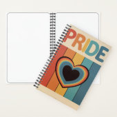 レトロLGBTQ+プライド ノートブック (内側)