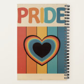 レトロLGBTQ+プライド ノートブック (裏面)