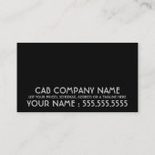 レトロLIMO名刺 名刺 (裏面)