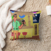 レトロMCMティキ クッション (ブランケット)