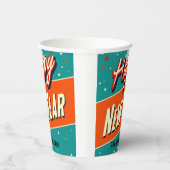 レトロMCMハッピーニューイヤー 紙コップ (右)