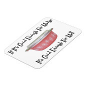 レトロMCMパイレックスピンクミッジ磁石 マグネット (左側)