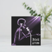 レトロMIC -紫色でX線の骨組に歌うこと 招待状 (スタンド正面)