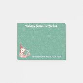 レトロMidcentury女モダン性カスタムTo-Doリスト ポストイット (正面)