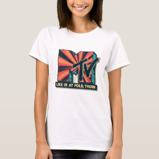 レトロMTVクラシックロゴTシャツ Tシャツ