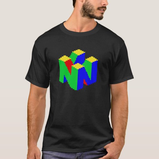 レトロN64シャツ Tシャツ (正面)