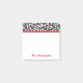 レトロOffice Leopard先生の投稿Itノートのギフト ポストイット (正面)